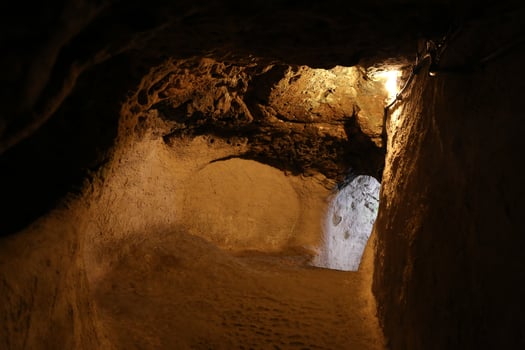 Derinkuyu Underground City in Cappadocia photo