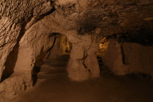 Derinkuyu Underground City in Cappadocia photo