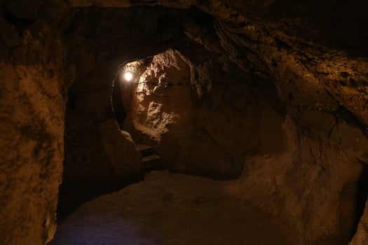 Derinkuyu Underground City in Cappadocia photo