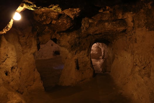 Derinkuyu Underground City in Cappadocia photo