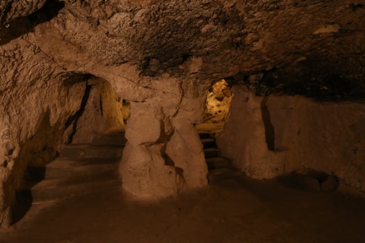 Derinkuyu Underground City in Cappadocia photo
