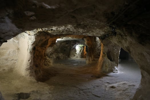 Derinkuyu Underground City in Cappadocia photo