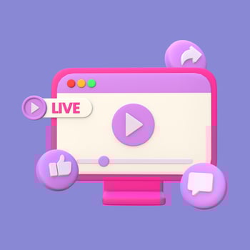 3D Illustration of Content Creator photo