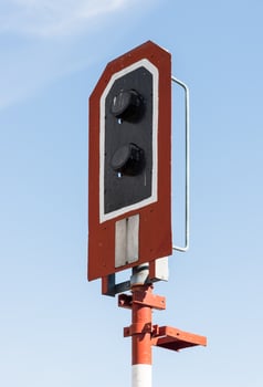 Modern signal pole photo