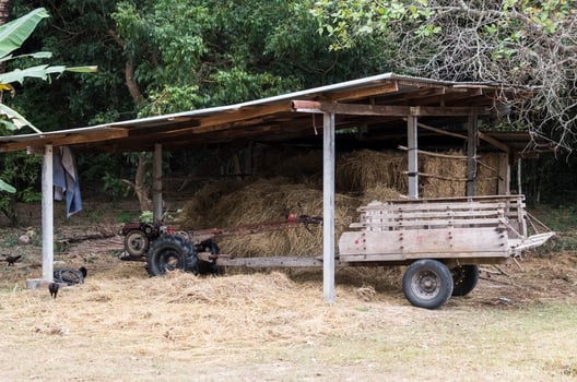 Traditional Thai farm truck. photo