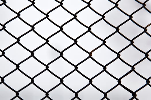 Metal net pattern photo