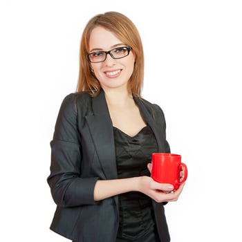 Beautiful business woman photo