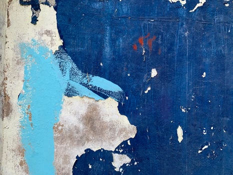 Abstract blue color wall texture background photo