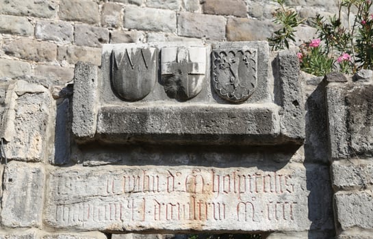 Knight Symbols in Bodrum Castle photo