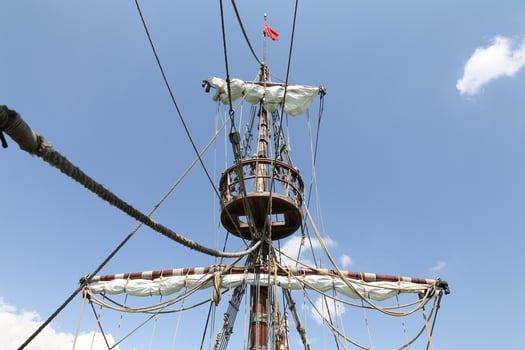 Pole of Sailboat photo