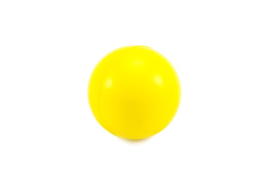 stress ball on white background photo