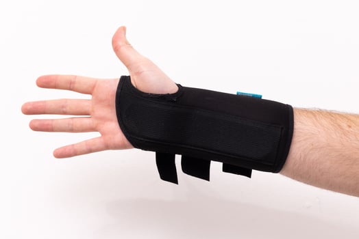 Wrist Brace On White photo