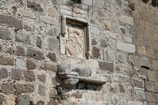 Knight Symbols in Bodrum Castle photo