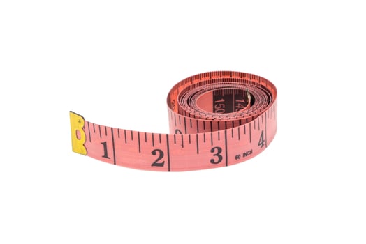Measuring Tape on white photo