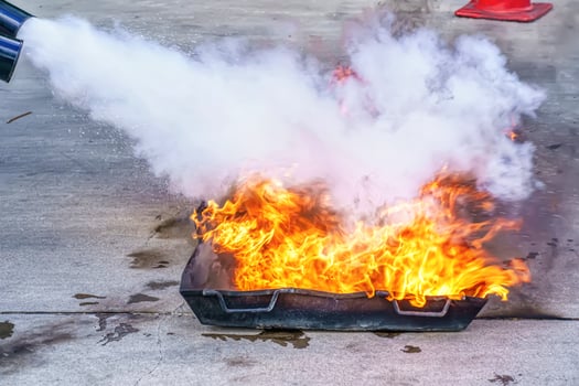 Fire drills are preparing to prevent fire. photo