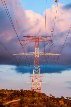 Energy tower view photo