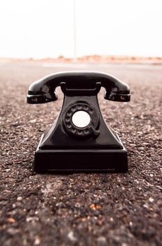 Phone on the road photo