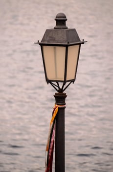 Outdoor lamp view photo