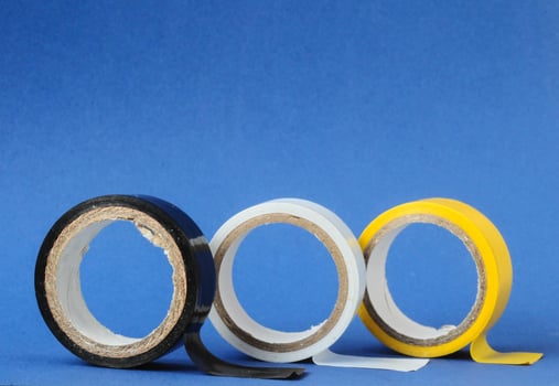 Adhesive tape close up photo
