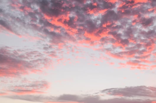 Sky over the sunset photo