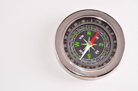Compass on the ground photo