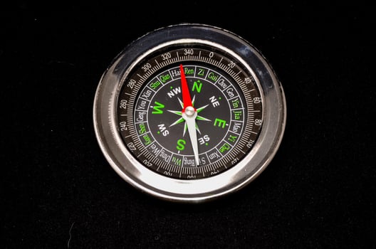 Compass on the ground photo