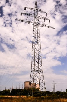 Electric pole view photo