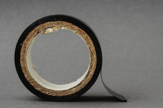 Close-up of a tape roll photo