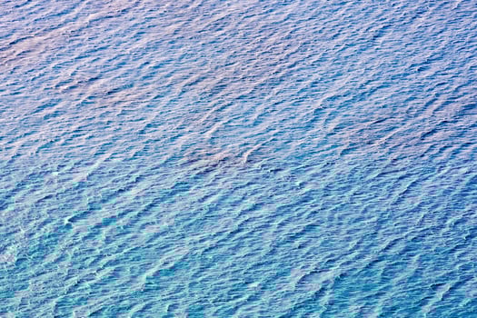Calm blue sea photo