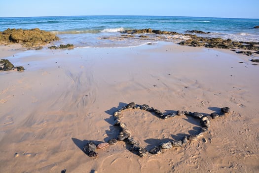 Scenic beach view, Canary Islands photo