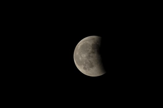 View of the moon photo