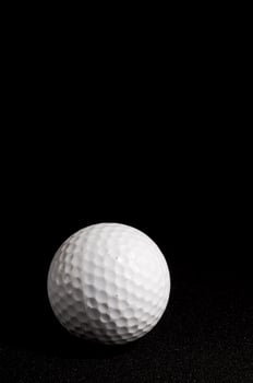 Golf ball isolated photo