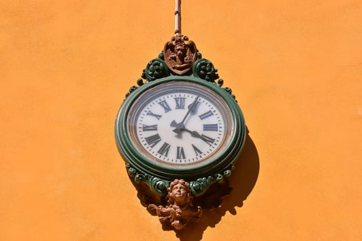Vintage beautiful clock photo