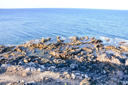 Scenic coastal view photo