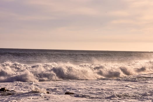 Waves in the ocean photo