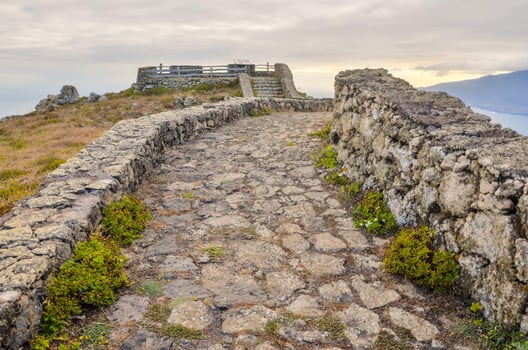 Path on the coast photo