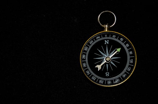 A black compass photo