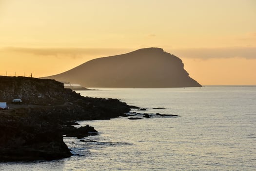 Scenic coastal view photo