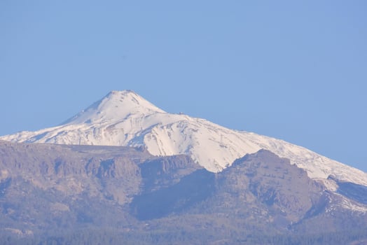 Scenic mountain view photo