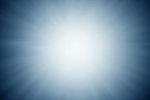 Blurred blue abstract light rays background. photo