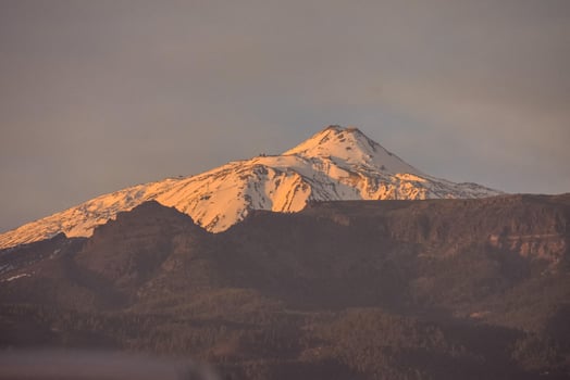 Scenic mountain landscape photo