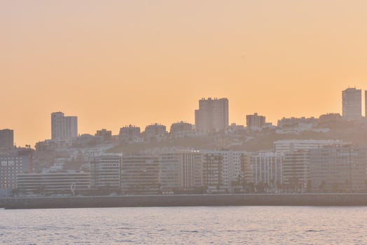 Scenic coastal view photo