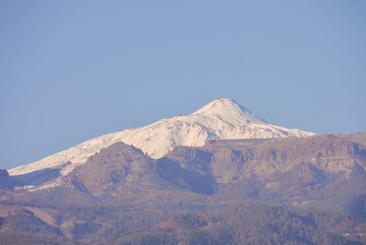 Scenic mountain landscape photo