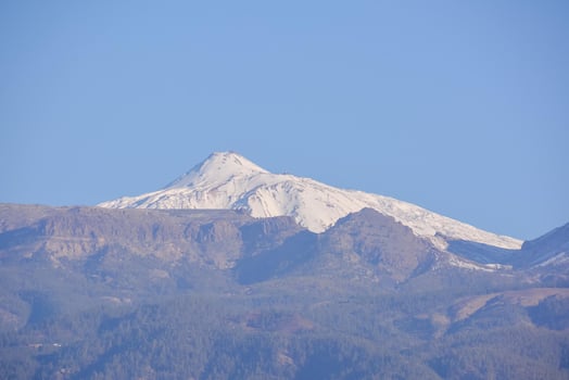 Scenic mountain landscape photo