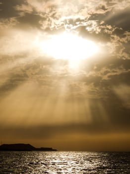 Scenic coastal view photo
