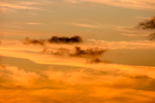 Colourful sunset sky photo