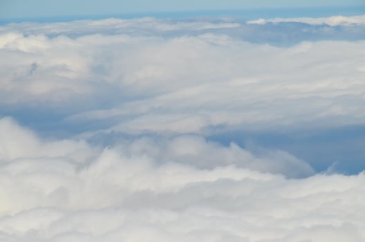 Sky with clouds photo