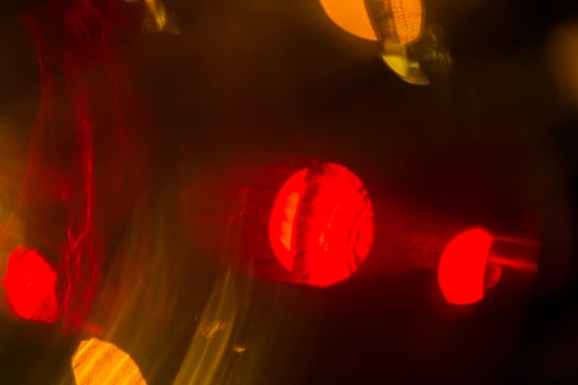 The Abstract background with shining bokeh multi colour image. photo