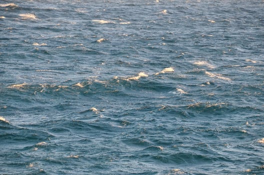 Water with waves photo