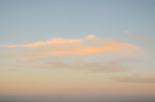 Sky with clouds photo